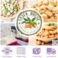 [HALAL][80G][Ziplock][GiftBox]Japanese Wasabi Green Peas/USA Pistachio/Thailand Roasted Cashew Nuts/