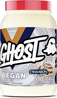GHOST Vegan Protein Powder 100% Vegan Plant Based 20G From Pea Concentrate, Organic Pumpkin, Waterme