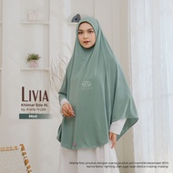 Arafa Hijab - Khimar Livia XL | Jilbab Langsungan Instan Terbaru Kekinian & Syari Non Pet | Jersey I