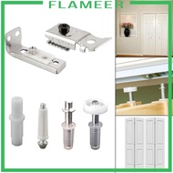 [Flameer] Bifold Door Hardware Set Pivots And Guide Wheel Sliding Closet Door Hardware