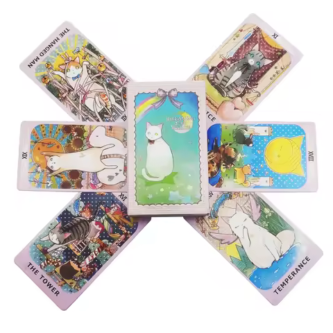 Dreaming Cat Tarot Card Game Dreaming Cat Tarot Card Game Board Game gift