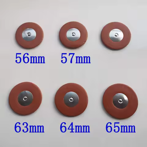(5 Pieces/Lot) 55.5mm To 65mm Individual Saxophone Pads In Saxophone Repair Parts