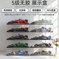 Acrylic Display Box Lego speed Racing F1 Series 77242 77243 77244 Transparent Storage