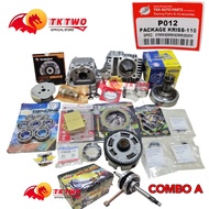 (P012) PACKAGE KRISS110 KRISS-1 RACING JET 4MM + 23/27MM HEAD + BLOCK RACING 57MM 60MM 62MM 65MM ESP