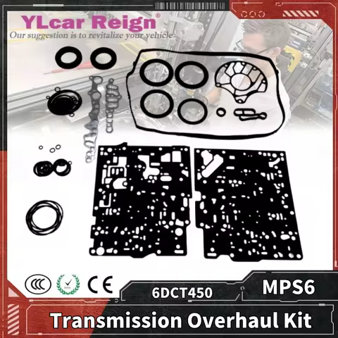 MPS6 6DCT450 Automatic Transmission Overhaul Rebuild Repair Kit Seals Gasket Fit O-rings for Volvo C