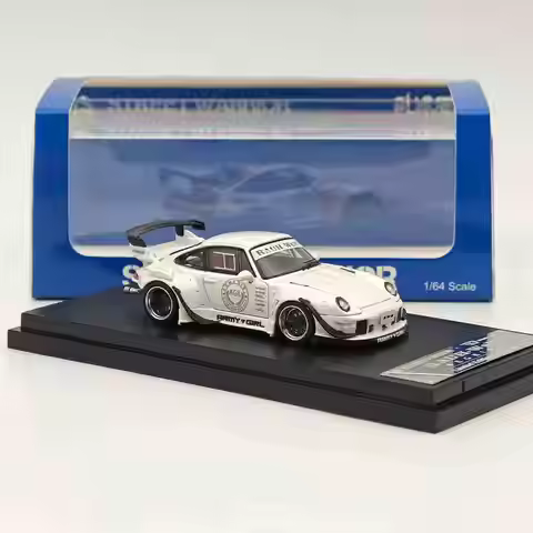 Diecast 1/64 Scale Porsche RWB Sports Car Model RWB Porsche Alloy Toys Cars Collectible Toys for Boy