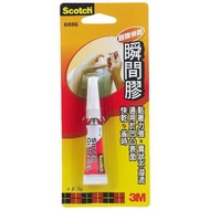 Instant Glue [Abi Stationery] 3M SCOTCH// Super Adhesive Series 6886 (Glue) 2G 4710367266990
