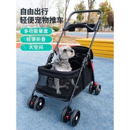 Pet Cat Dog Stroller Dog Cat Teddy Baby Stroller Out Small Pet Stroller Dog Stroller Lightweight Fol