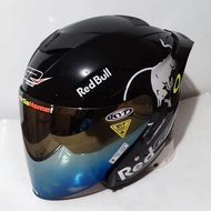 Helm G2 Paket Ganteng Redbull Original SNI