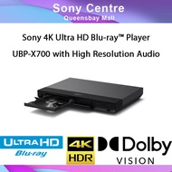 Sony 4K Ultra HD Blu-ray™ Player | UBP-X700 with High Resolution Audio UBP-X700/ Sony Blueray Player