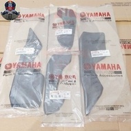 Rubber carpet mat footrest all nmax new front rear set Original b6h-f7493-00 b6h-f7494-00 b6h-f7483-