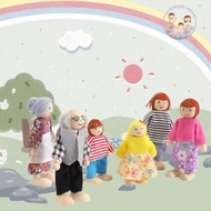 Family Dollhouse - house doll - doll toy Doll House