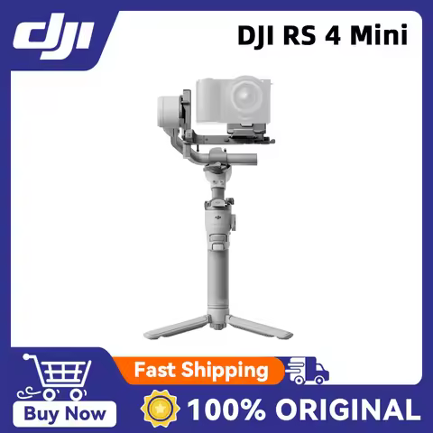 DJI RS 4 mini 2nd-Gen Automated Axis Locks 2kg/4.4lbs Payload for Camera and Phone original brand ne