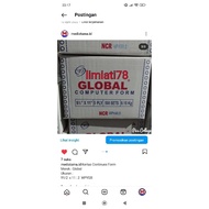 Global Continuous Form Paper 9 1/2 x 11 :2 (5 ply)