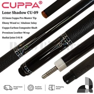 Cuppa Lone Shadow CU-09 Ebony Stick Billiard Premium - Ryto BL