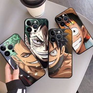 Suitable for iPhone16 Phone Case Anime One Piece Zoro Luffy Phone Case