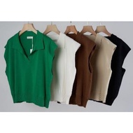 OKHI - V-NECK PREMIUM FFX KNITPOLO