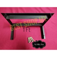 [READY STOCK] Aquarium stand 1 feet/12×6 inch/1 feet fish tank/wall mount/tapak akuarium/besi akuari