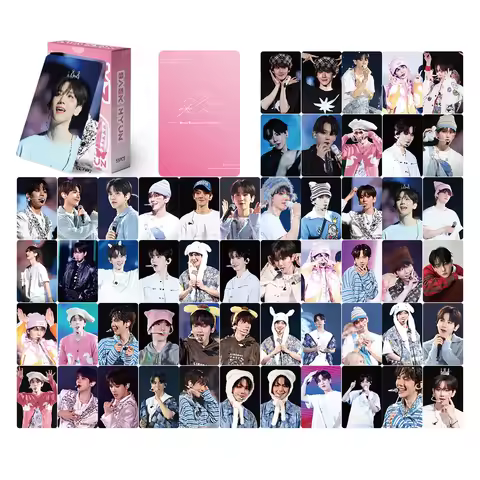 XO BAEKHYUN 55-Sheet DIY Sticker Bundle – Concert Selfie LOMO Cards for Phone Cases