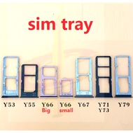 Sim tray For Vivo Y53 Y55 Y66 Y67 V5 Lite V5S V7 Plus V7+ V5+