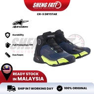 ALPINESTARS CR-X Drystar Motorcycle Shoe Superbike Riding Shoe Kasut Motor Alpinestar Boot Shoes Protect CRX Boots