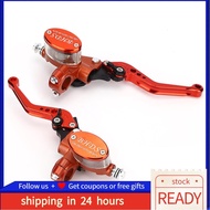 Newlanrode Clutch Brake Lever Motorcycle Adjustable Universal Hydraulic + 22mm Master Cylinder Fit for HONDA