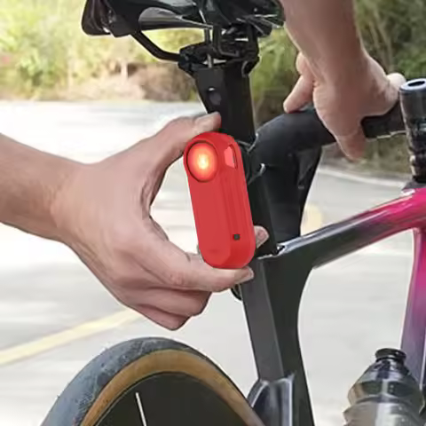 Silicone Tail Light Protect Case Washable Smart Bike Lights Shell Anti-Lost Impact-resistant for Gar