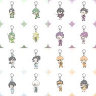 MBTI keychain with 16 personality groups INFP ENFP INTJ INFJ decorative Acrylic plastic model cute b
