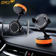 [DEMO3] Magnetic Car Phone Holder, Vacuum Foldable Suction Cup Phone Mount,  Adjustable 360° Rotatio