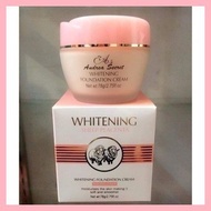 ✗ ❁ Authentic Andrea Secret Sheep Whitening Placenta Foundation Cream Beauty Make Up Cream 70g