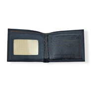 Ví nam da bò miu hạt cao cấp dáng ngang PQ Leather PV10 da thật full hộp làm quà tặng bảo hành 12 th