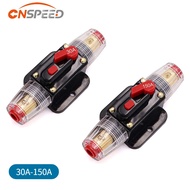 Car Circuit Breaker 12V 24V Suitable Self-recovery Fuse with Power Protect Fuse Holder Switch 40A 50A 60A 80A 100A 125A