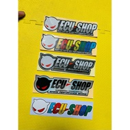 Printcut car stickers ecu shop