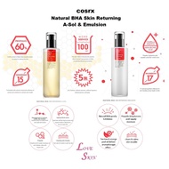 FREE COURIER 5 STEPS SET $72.90! COSRX Natural BHA Skin Returning A-Sol Emulsion