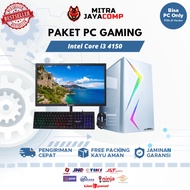1 Set PC Gaming Fullset Core i3 4150 Ram 8GB GTX 750 TI Monitor 24 Inch - Garansi 1 Tahun