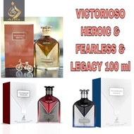 VICTORIOSO HEROIC & FEARLESS & LEGACY 100ml EDP By Maison Al Hambra