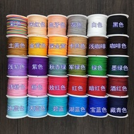No. 72 jade Thread diy hand-woven Thread Material Pendant Red String Braided Bracelet Necklace Beade