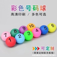 Get 8%  coupon】Color Digital Ball Number Ball Lottery Table Tennis Bidding Lottery Lottery Lottery M