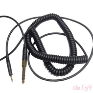 DLAY Long lasting Elastic Coiled Cable for HD598 HD599 Headphone Specifically Design