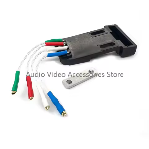 Turntable Cartridge Stylus Headshell Refit Lifting Piece Pure Silver Wire For TAS-8 Elac Miracord46 