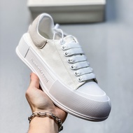 Alexander McQueen Canvas Shoes Fashion Casual Shoes Unisex