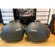 honda cb 650r / cbr 650 r shad rack and box