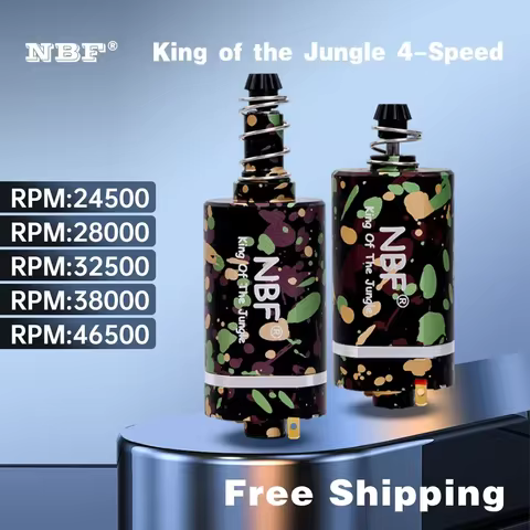 NBF Wholesale 480 Brushless AEG Motor Four speed regulation For Airsoft Weapons M16/M4/MP5/G3/P90 V2
