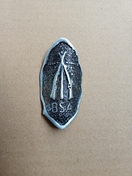 Emblem Plat Merk Sepeda Othel BSA Hitam