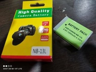 愛寶買賣 副廠 Canon NB-13L NB13L 電池 原廠充電器可用 全新
