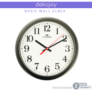 DOGENI นาฬิกาแขวนผนัง รุ่น WNP001GY / WNP001WT / WNP001RE (สีเทา/สีขาว/สีแดง) ขนาด : 9 นิ้ว ตัวเลขสี