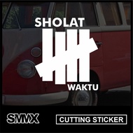 Cutting Sticker Prayer 5 Times Undefeat