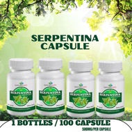 4 Bottles Serpentina Capsule(Organic Herbal Capsule)