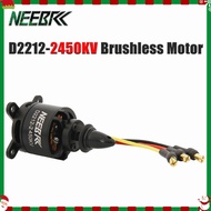 1PCS 2212 2450KV Outrunner Brushless Motor 2-3S For RC Fixed-wing FPV Drone Aircraft Plane 6040 Prop