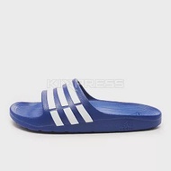 Adidas Duramo Slide [G14309] 男女 運動 涼鞋 拖鞋 休閒 舒適 輕量 藍 白 愛迪達 23.5cm 藍/白